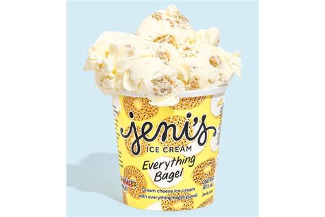 Jeni S Debuts Everything Bagel Flavored Ice Cream And Yes It Contains Onions And Garlic