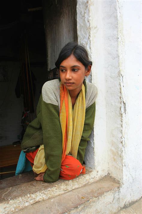 Village Girl India Photograph By Amanda Stadther Pixels