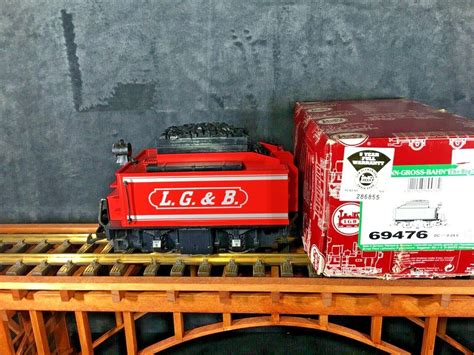 Lgb 69476 Red Powered Tender New In Box G Scale 3839693798