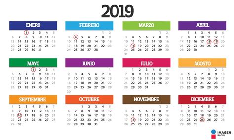 Calendario Dias Festivos Mexico