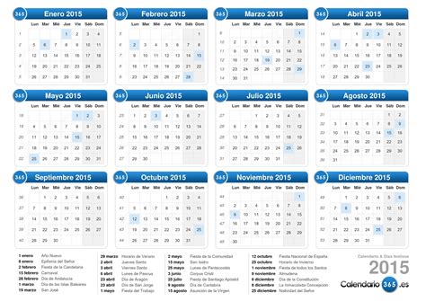 Calendario Laboral 2015 Imagexxl