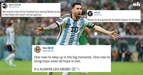 Twitter Explodes As Lionel Messi Scores Stunning Long Range Goal To