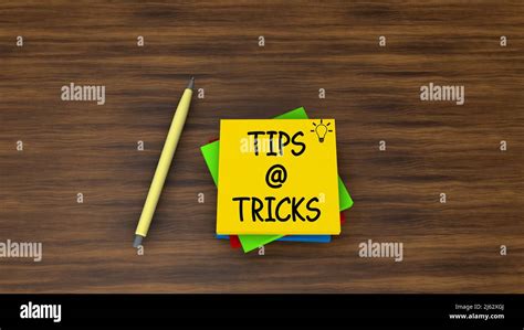 Tips And Tricks Stock Photo Alamy