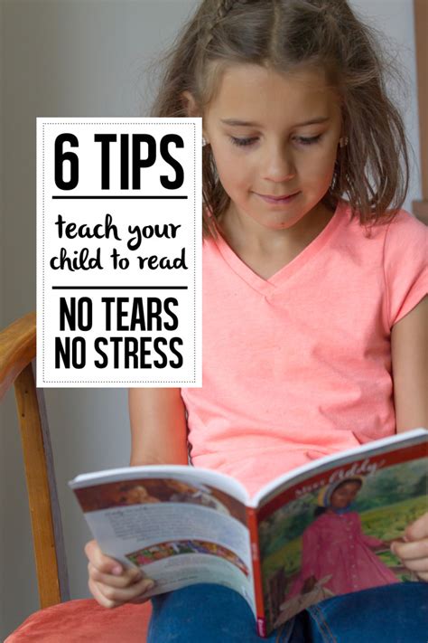 Tips For Teaching Your Child To Read Andreas Notebook