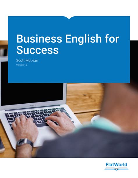 Business English For Success V10 Textbook Flatworld