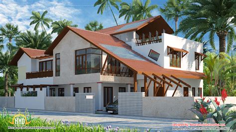 Modern Contemporary Home Elevations Kerala Home Design