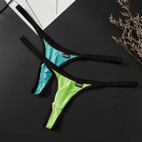 MENS G STRING THONGS Bulge Pouch Panties Micro Bikini T Back Briefs Sous F EUR PicClick FR