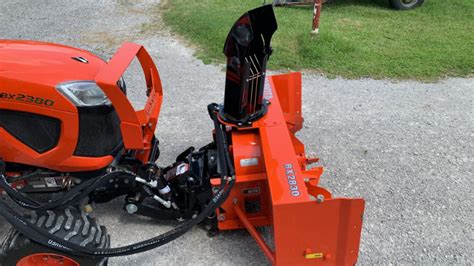 Kubota Bx2830 48 Two Stage Heavy Duty Commercial Snow Blower