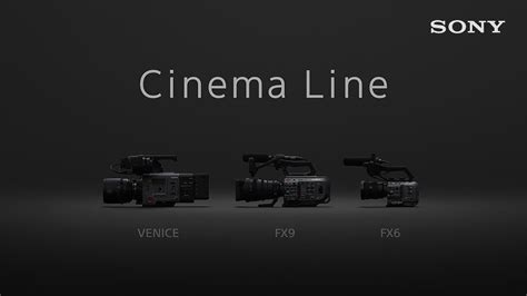 Sony Introduces The New Cinema Line Of Digital Cameras Sony Cine