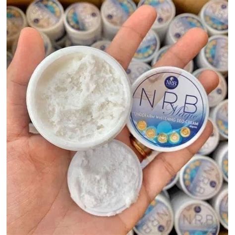 Nrb Magic Underarm Whitening Deo Cream3pcs Shopee Philippines