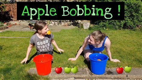 Apple Bobbing Fun Youtube