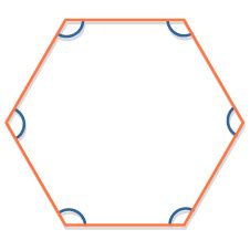 In a regular polygon, all the interior angles measure the same and hence can be obtained by dividing the sum of the interior angles by the number of sides. BBC - GCSE Bitesize: Calculating the interior and exterior ...