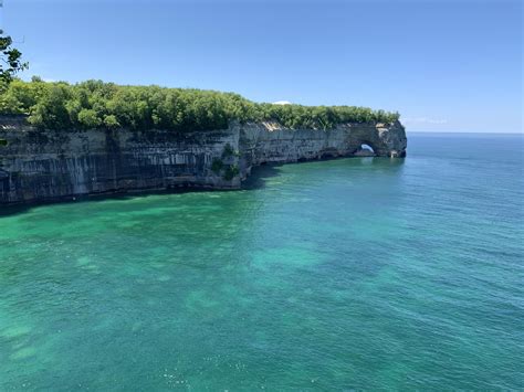 Pictured Rocks National Lakeshore Michigans Upper Peninsula R