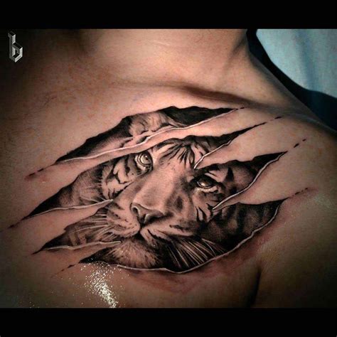 Tiger Tattoo 3D Under Skin Best Tattoo Ideas Gallery