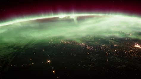Aurora Over Canada With A Bit Of Chicago On Frame Ifttt