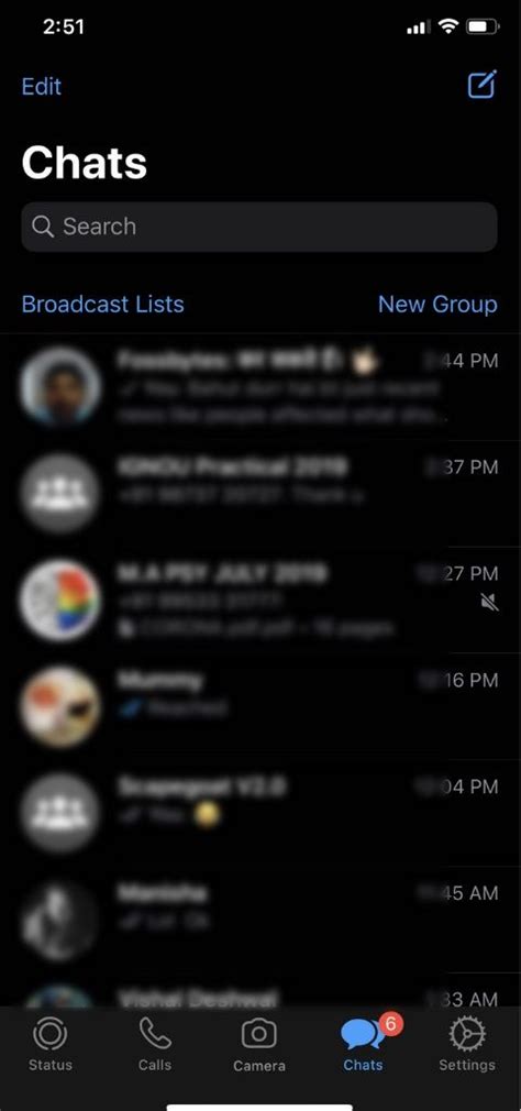 So there you have it. view of Whatsapp Dark mode on iOS in 2020 | Dark, Black ...