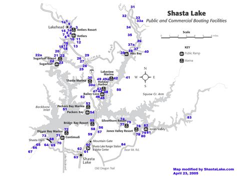 Shasta Lake Map Redding California Home Décor Signs