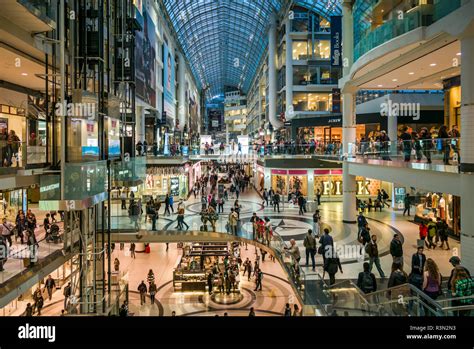 Toronto Eaton Centre Shopping Mall Hi Res Stock Photography And Images