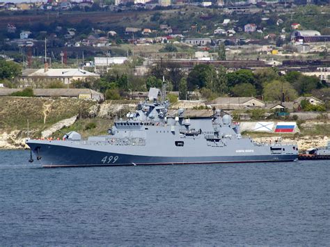 Frigate Admiral Makarov Russian Black Sea Fleet