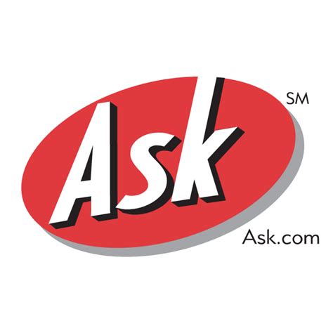 Ask Com Logo Vector Logo Of Ask Com Brand Free Download Eps Ai Png