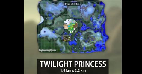 Taille Map Zelda Breath Of The Wild Communauté Mcms