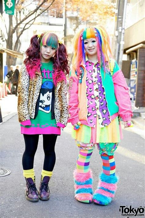 Fashion Colourful Japan Japanese Street Fashion Tokyo Fashion Harajuku Fashion Kawaii