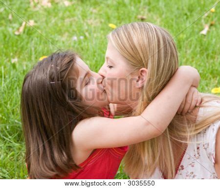 Big Kiss For Mom Stock Photo Stock Images Bigstock