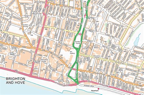 Brighton Street Map652 