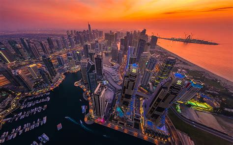 1080x2160px Free Download Hd Wallpaper Dubai City Spectacular