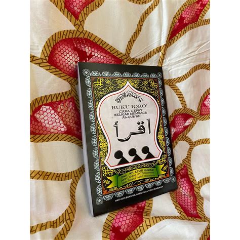 Jual Buku Iqro Besar Cara Cepat Belajar Membaca Al Qur An Novelpelajar Shopee Indonesia