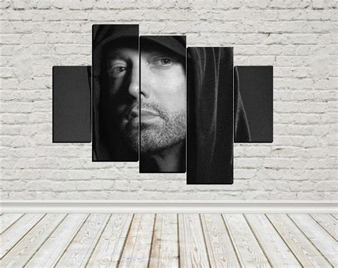 Eminem Poster Set Eminem Canvas Art Print Room Decor Home Etsy