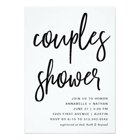 create your own invitation zazzle couples bridal shower couples shower invitations couple