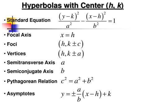 Ppt Hyperbolas Powerpoint Presentation Free Download Id5804843