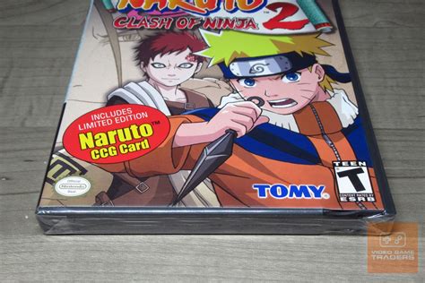 Naruto Clash Of Ninja 2 1st Print Variant W Card Gamecube Factory