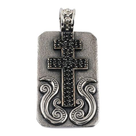Cross Of Lorraine Spinel Cross Pendant By Konstantino Unconventional