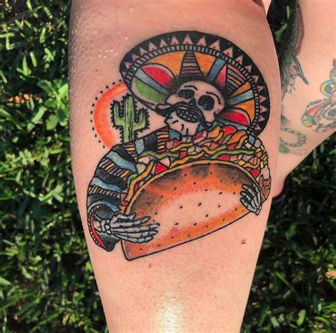 Taco And Tequila Tattoos Tattoo Ideas Artists And Models
