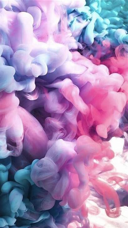Backgrounds Wallpapers Pretty Smoke Iphone Colorful Phone