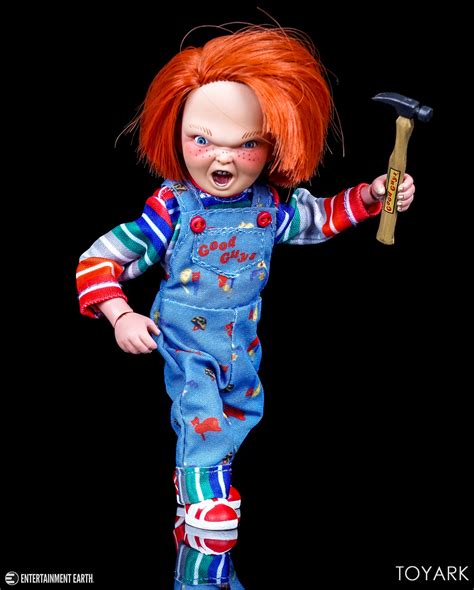 Neca Retro Mego Style Childs Play Chucky Figure Toyark Photo Shoot