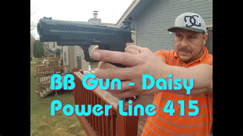Daisy Power Line 415 Steel Airgun Shot 495 FPS YouTube
