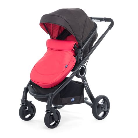chicco complete set sport stroller urban plus crossover chicco “color pack“ 2018 red passion