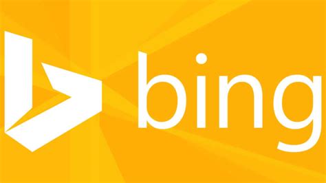 Gallery For Bing Logo White