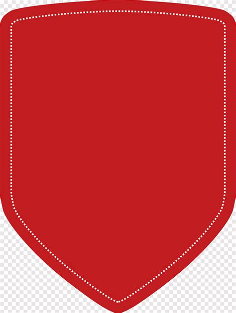 Free Download Red Badge Red Rectangle Pattern Square Shield
