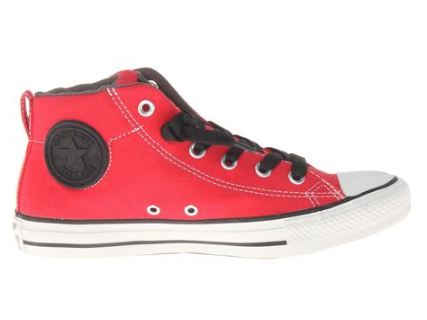 Converse Chuck Taylor All Star Color Plus Street Mid In Redblack Red