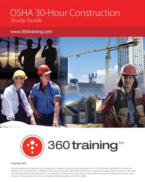 OSHA 30-Hour OSHA Construction 360training
