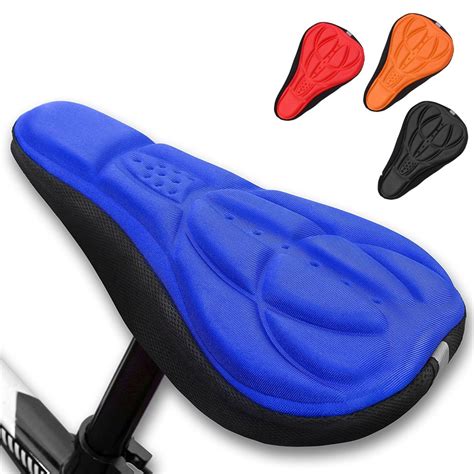3dsoft Bike Saddle Cover Bicycle Seat Mtb Cycling Silicone Seat Mat Cushion Seat Saddle Cover