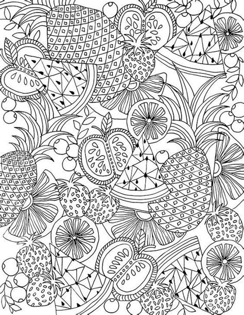 Coloring Page For Mindfulness Coloring Detailed Coloring Pages