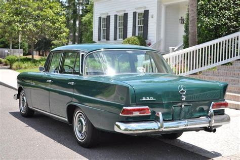 1967 Mercedes Benz 200 Series W110 Chassis 230 Heckflosse Fintail For