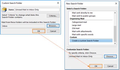 How To Create A Custom Search Folder For Unread Mail