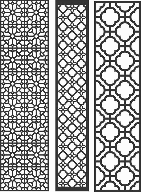 Decorative Screen Patterns For Laser Cutting 85 Free Dxf File Free