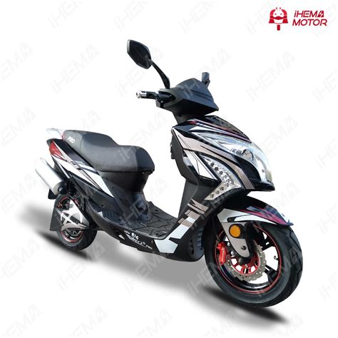 Electric Motorcycle 2000W Powerful E Scooter 13 Inch Tire Lithium